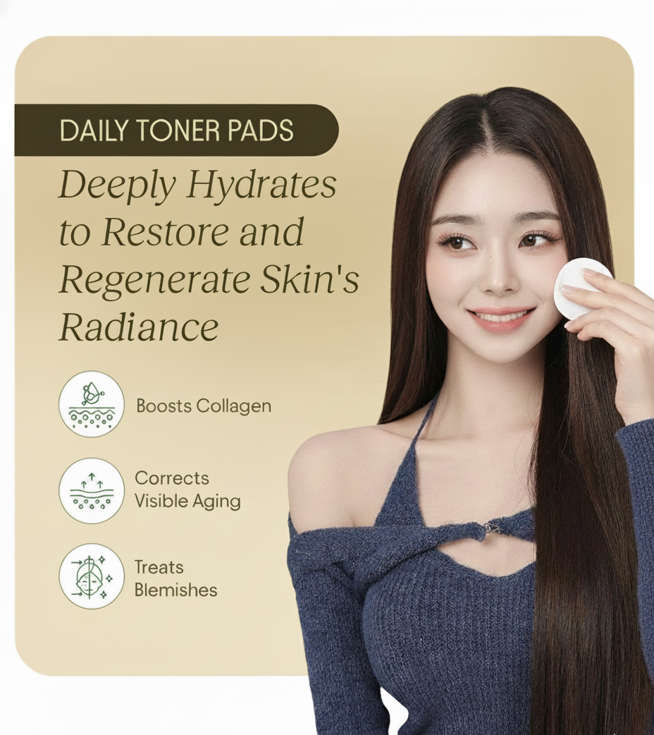 K-Beauty Glow Toner Pads
